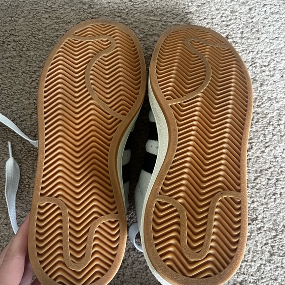 Adidas Campus 00s Shoes - Crystal white, Core black, and Off white - Picture 3 of 4